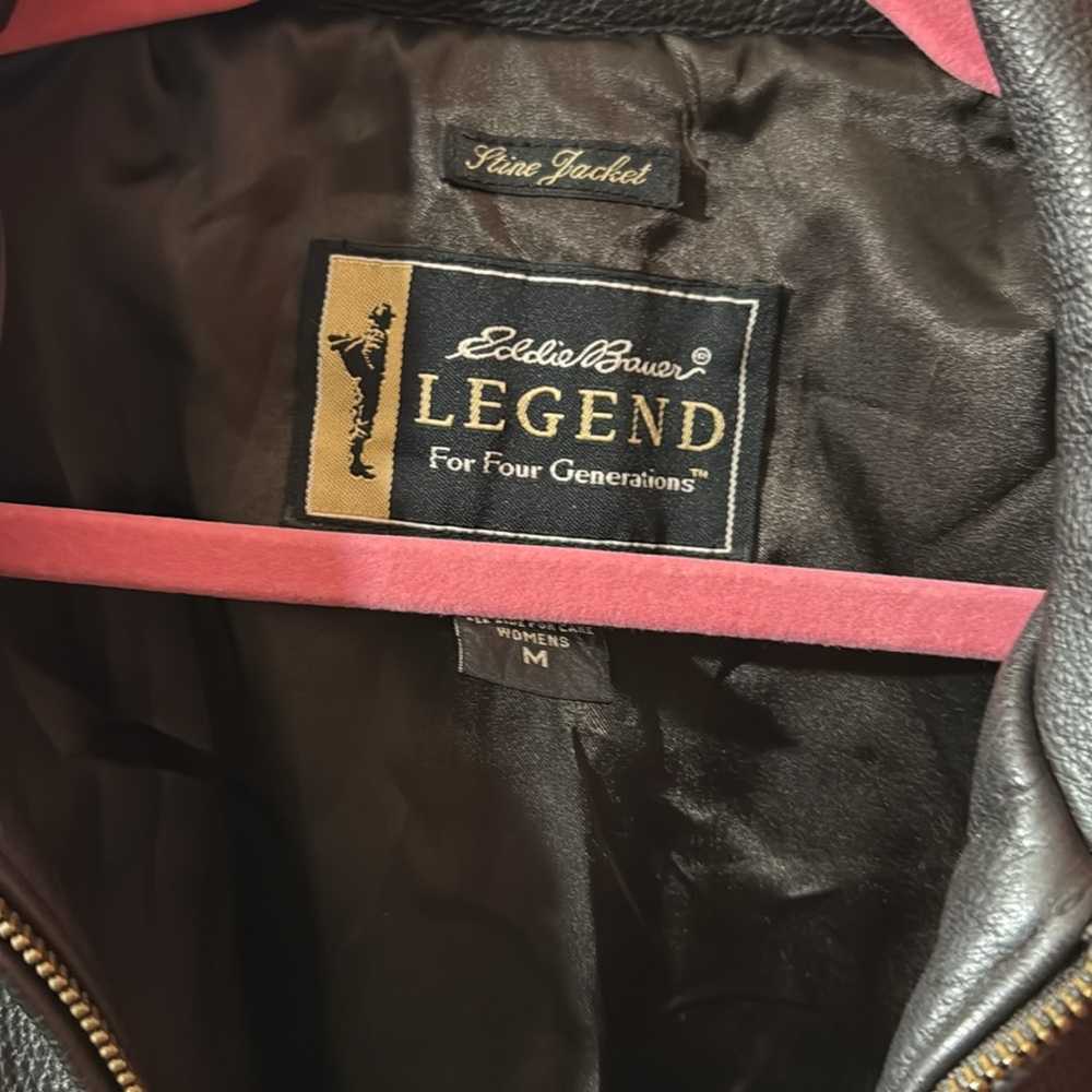 Men’s leather jacket - Picture 3 of 5